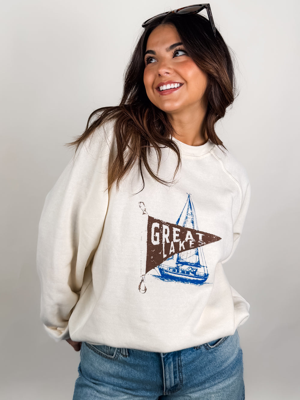 Great Lakes Raglan Crew