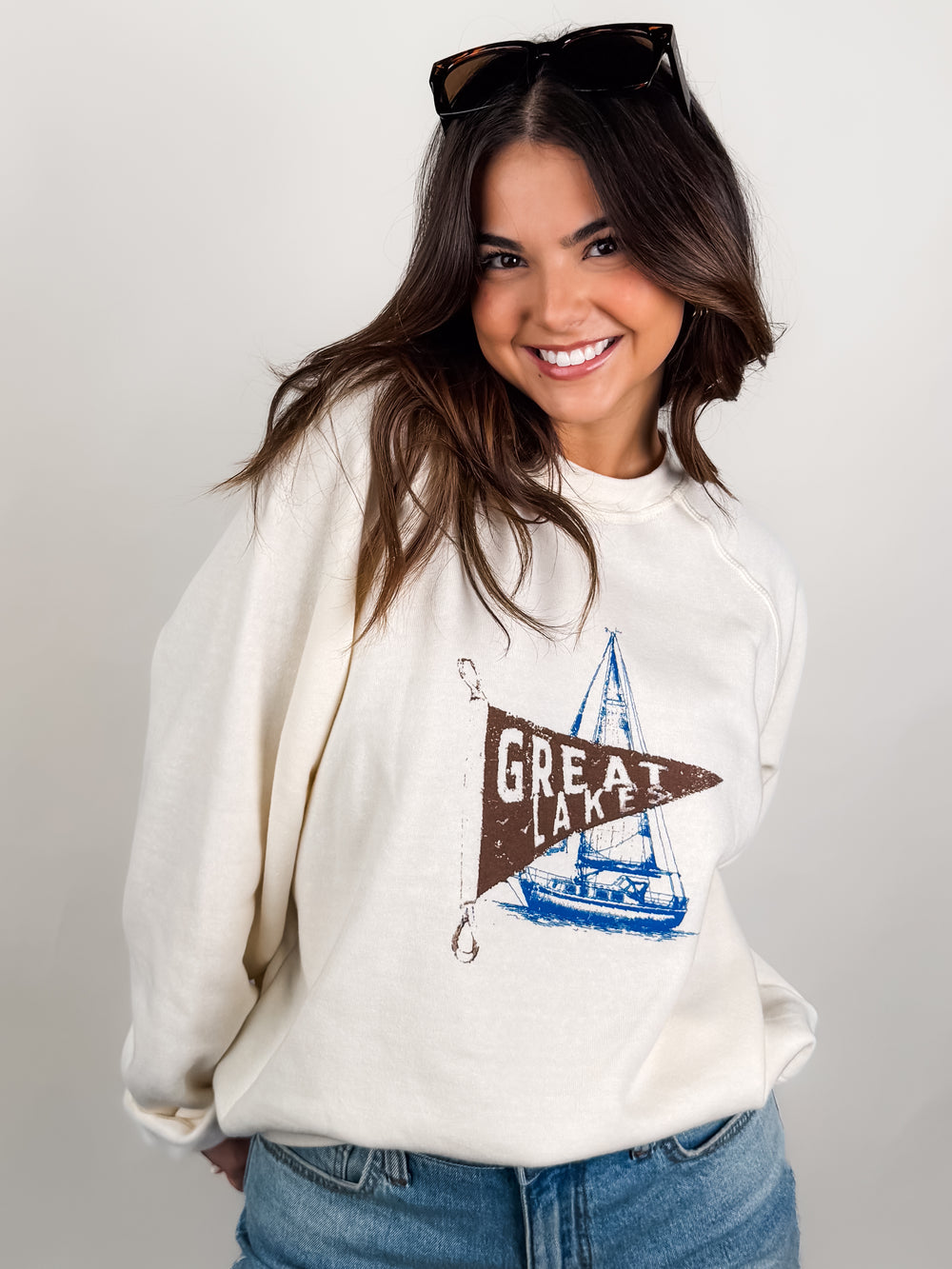 Great Lakes Raglan Crew