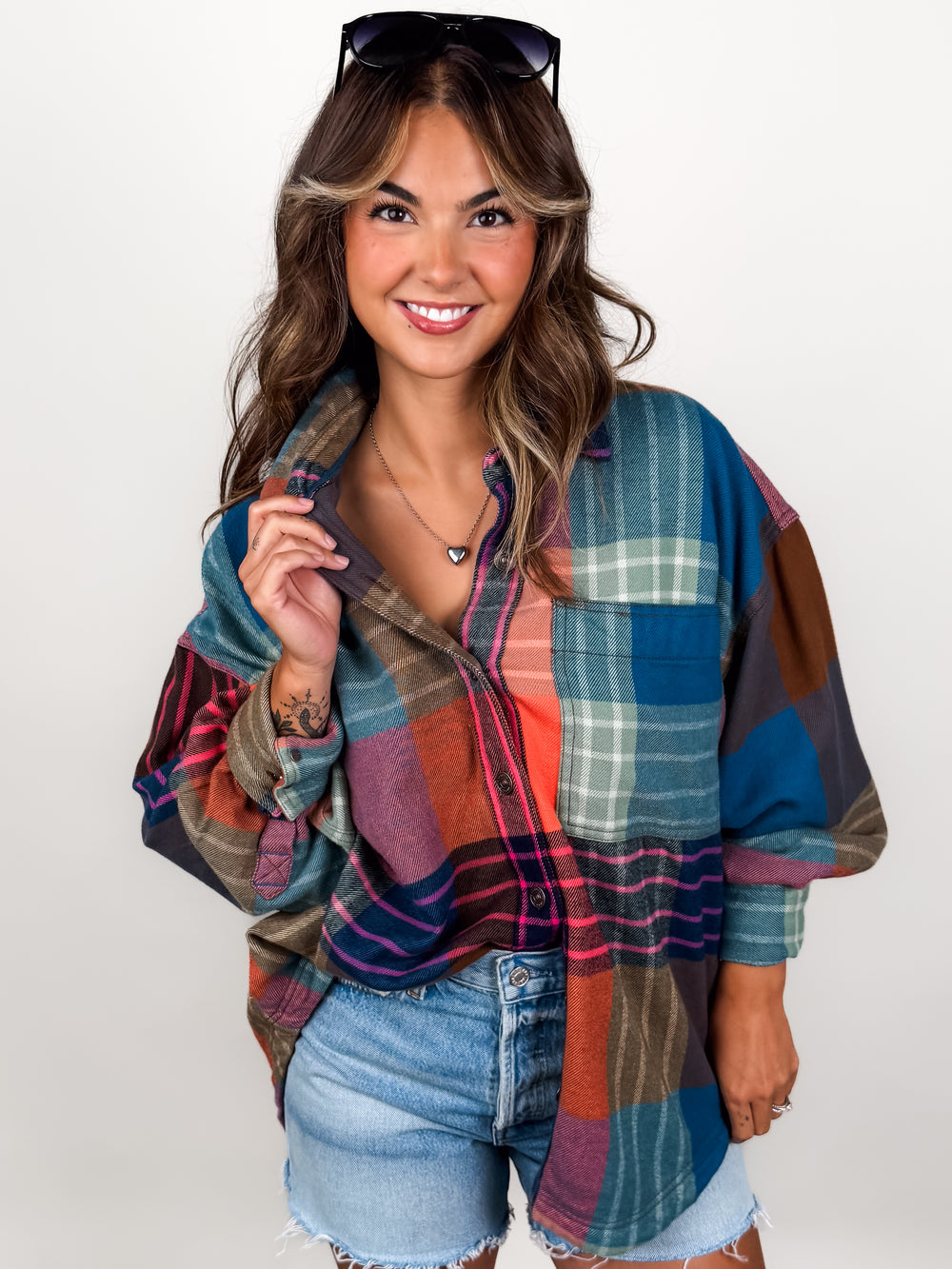 Ashley Plaid Shirt