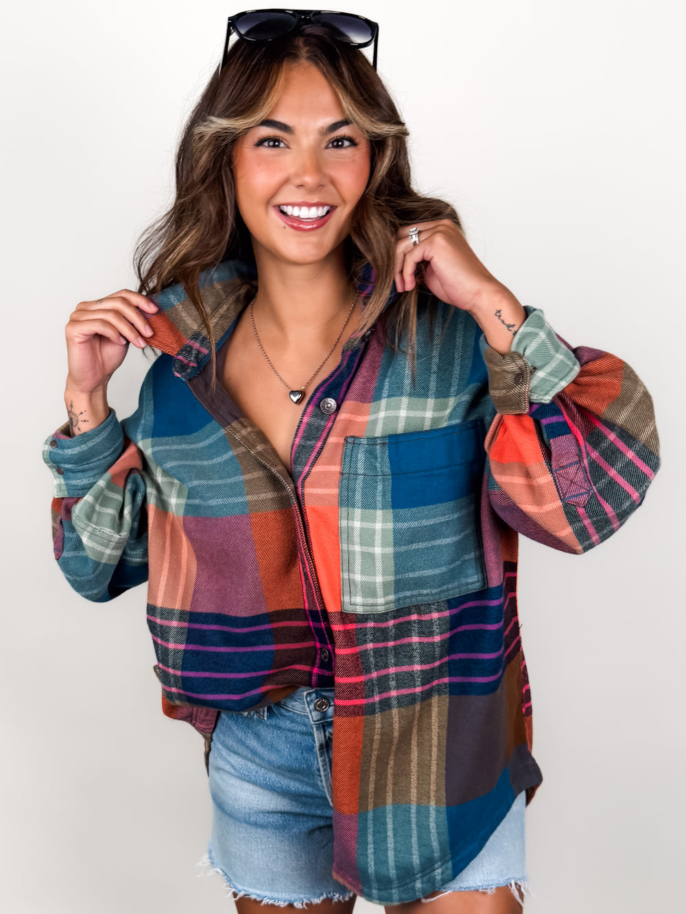 Ashley Plaid Shirt