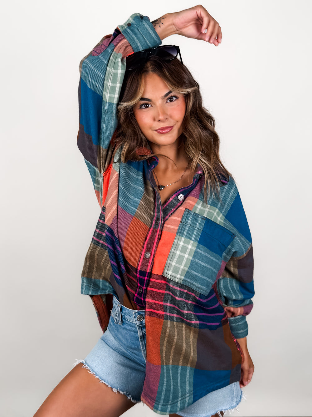 Ashley Plaid Shirt