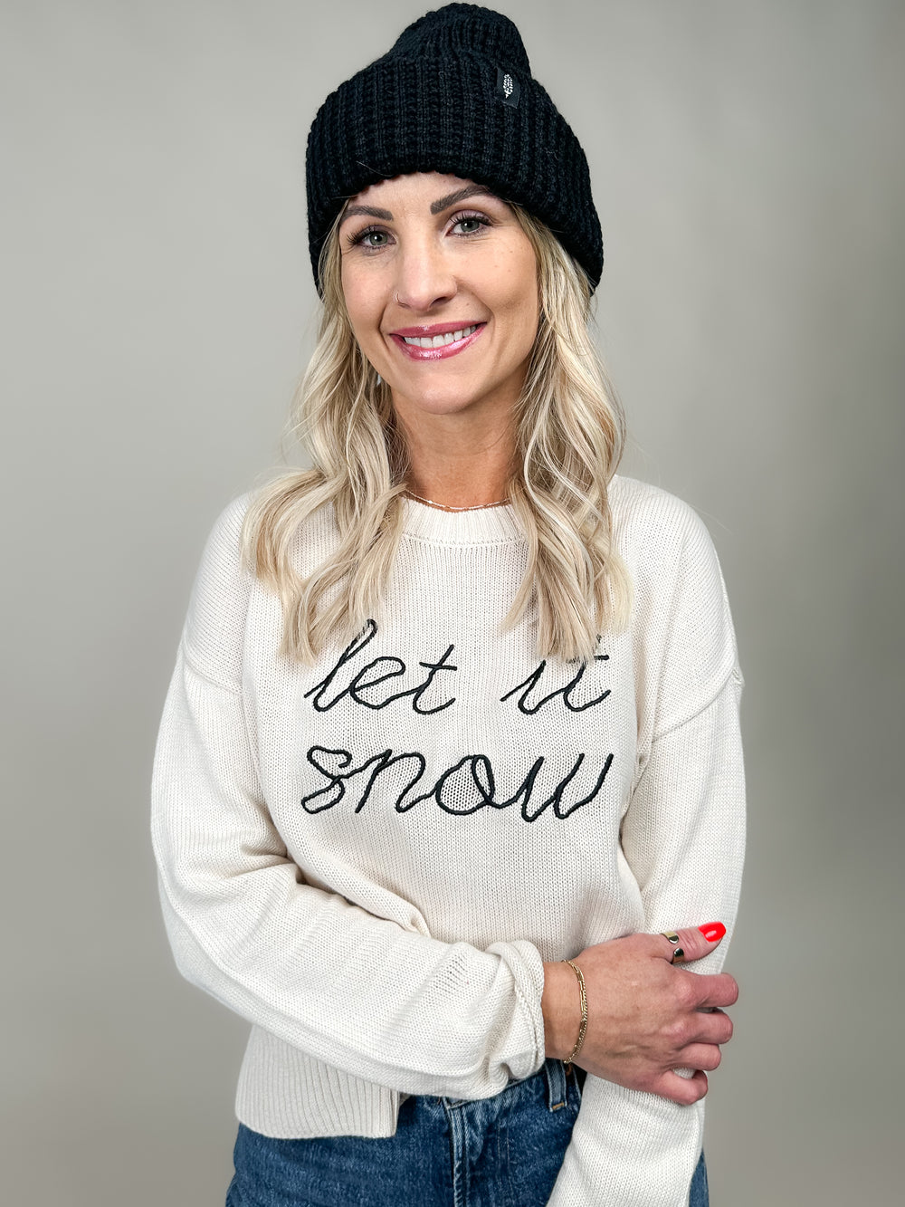 Let It Snow Sienna Sweater