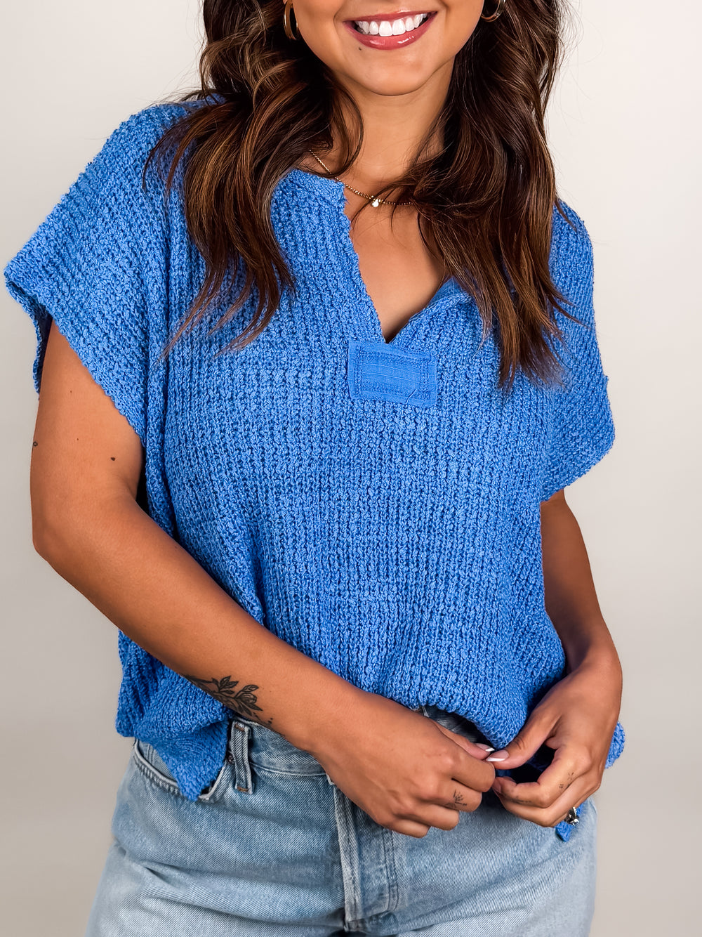 Saw You A Mile Away Sweater