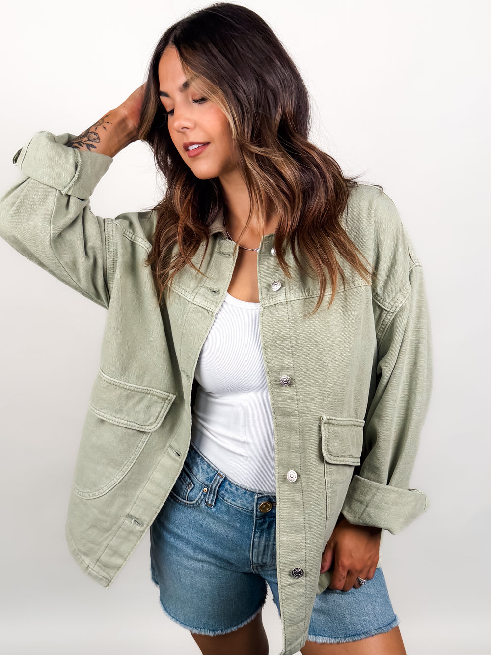 Lemon Denim Jacket