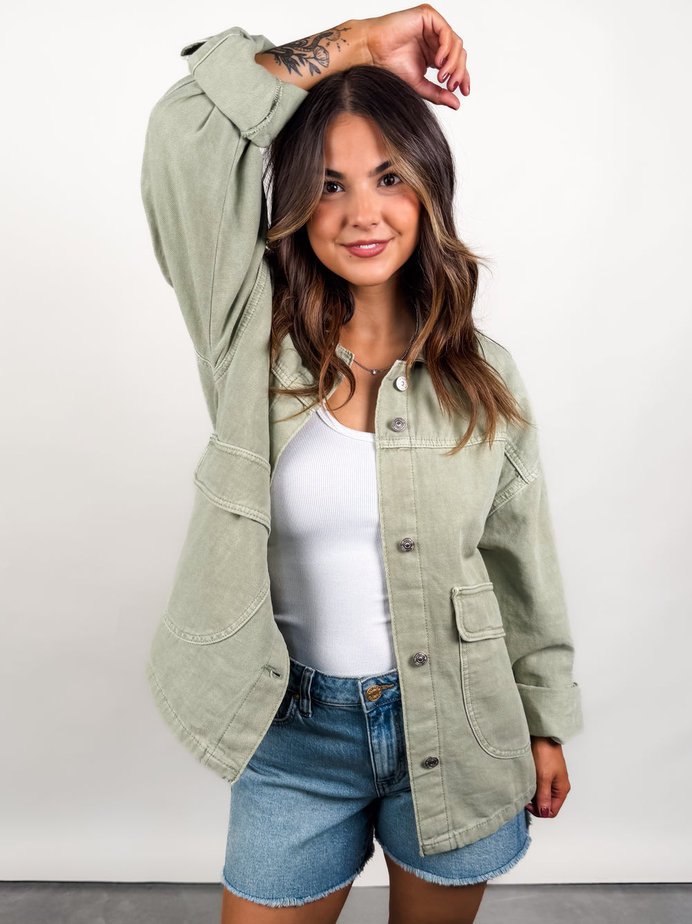 Lemon Denim Jacket