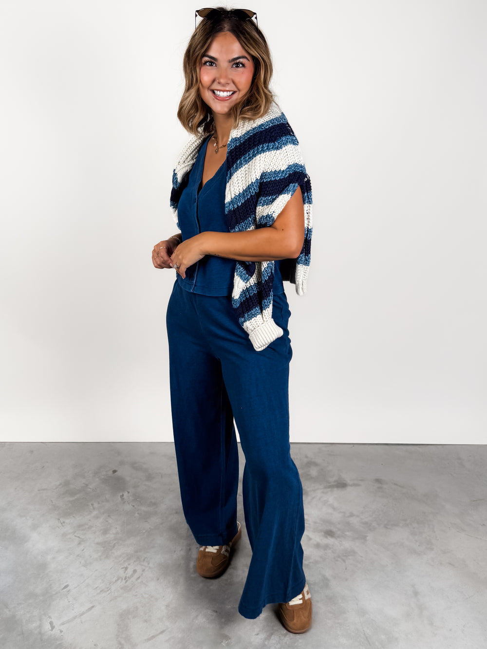 Solace Jersey Denim Top