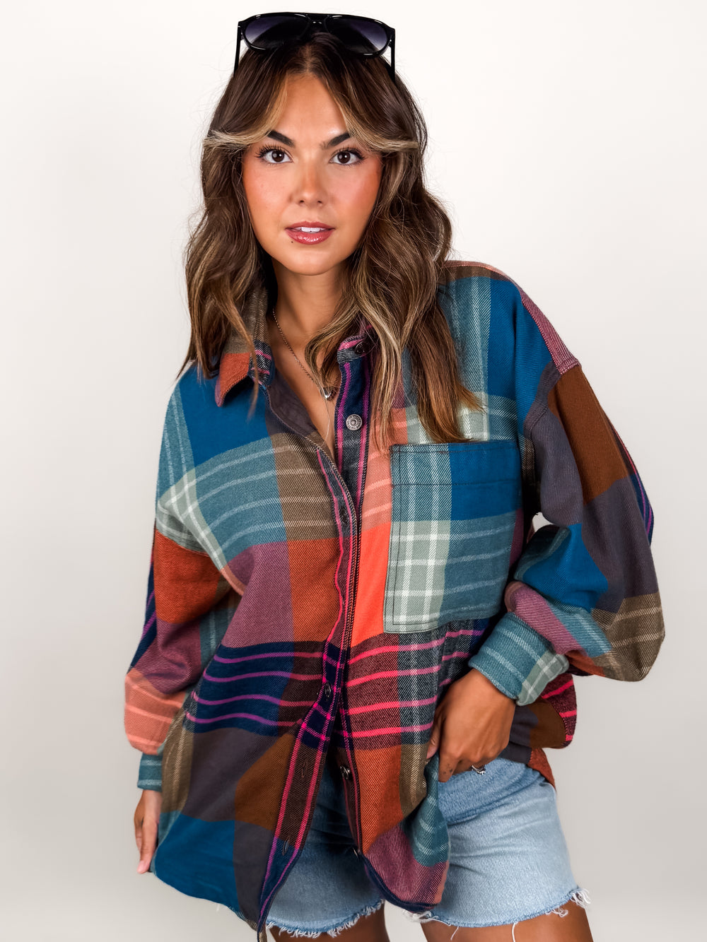 Ashley Plaid Shirt