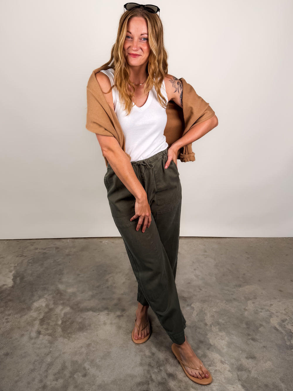 Ellie V Neck Tank