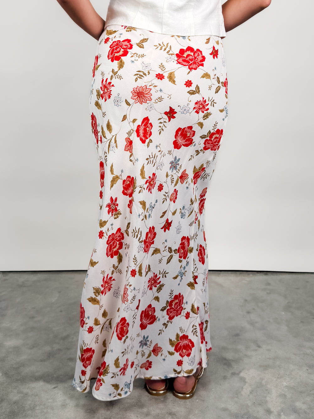 Nothing Left To Say Floral Skirt
