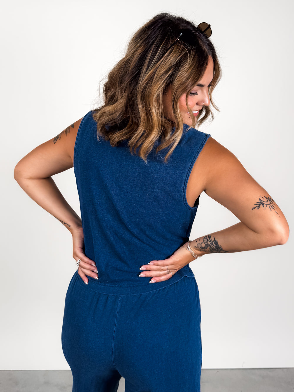 Solace Jersey Denim Top