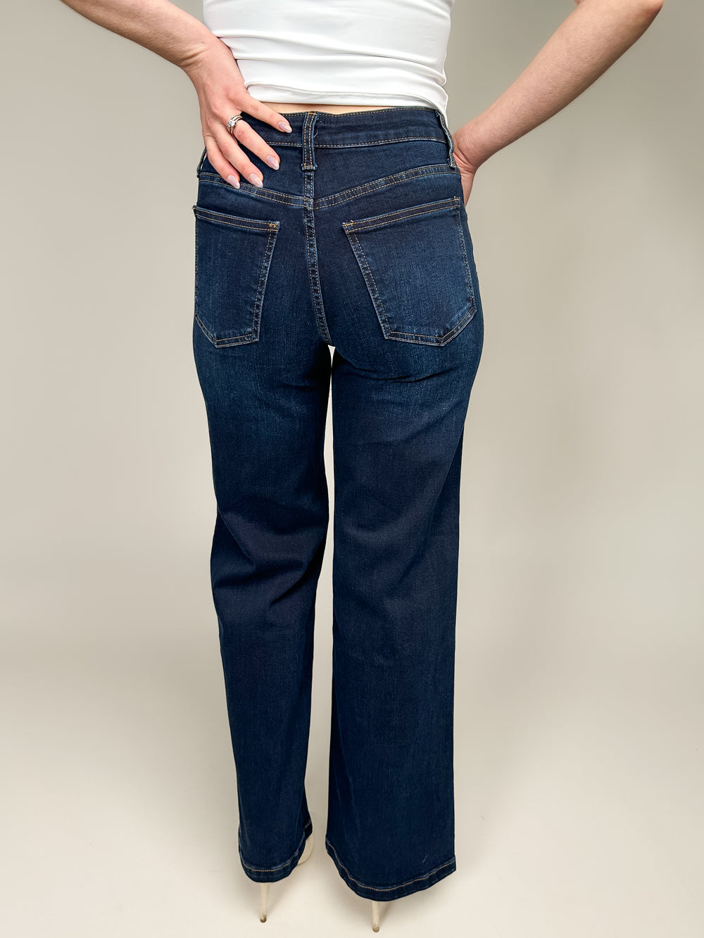 Jean High Rise Wide Leg