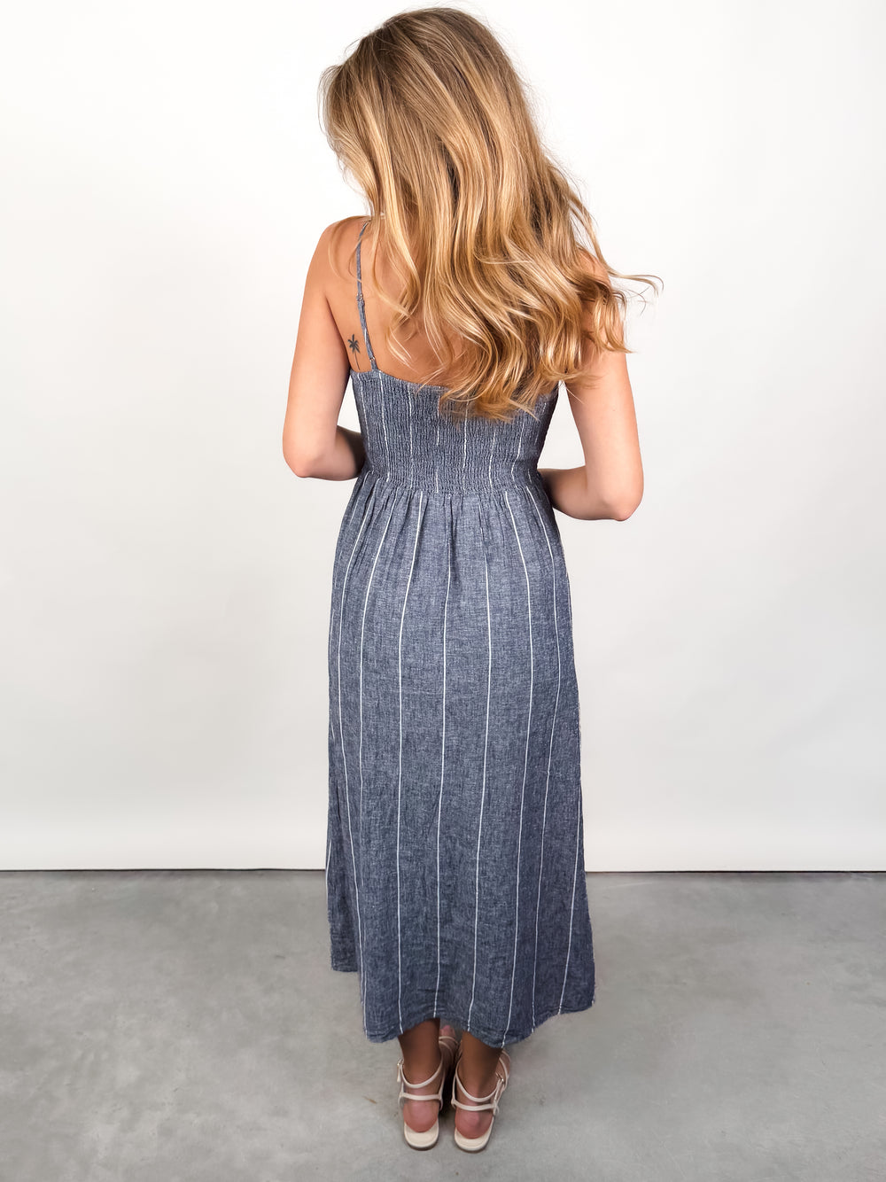 Romy Striped Maxi Dress