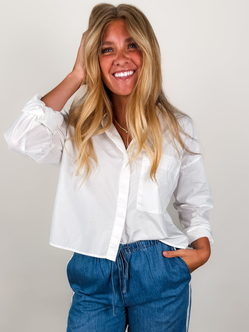 Favorite Button Up Top