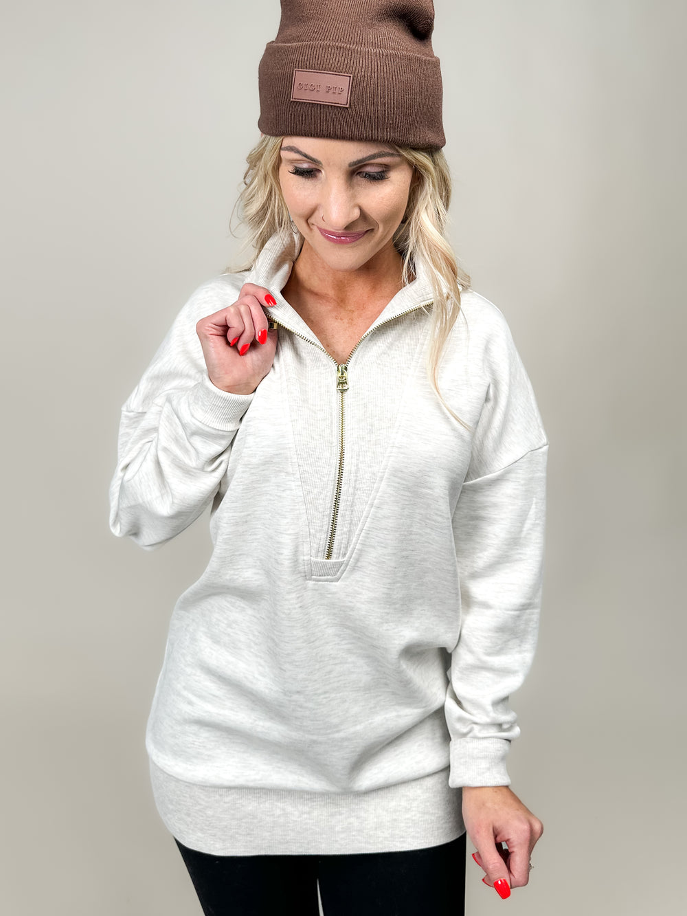 Masie Longline Sweatshirt