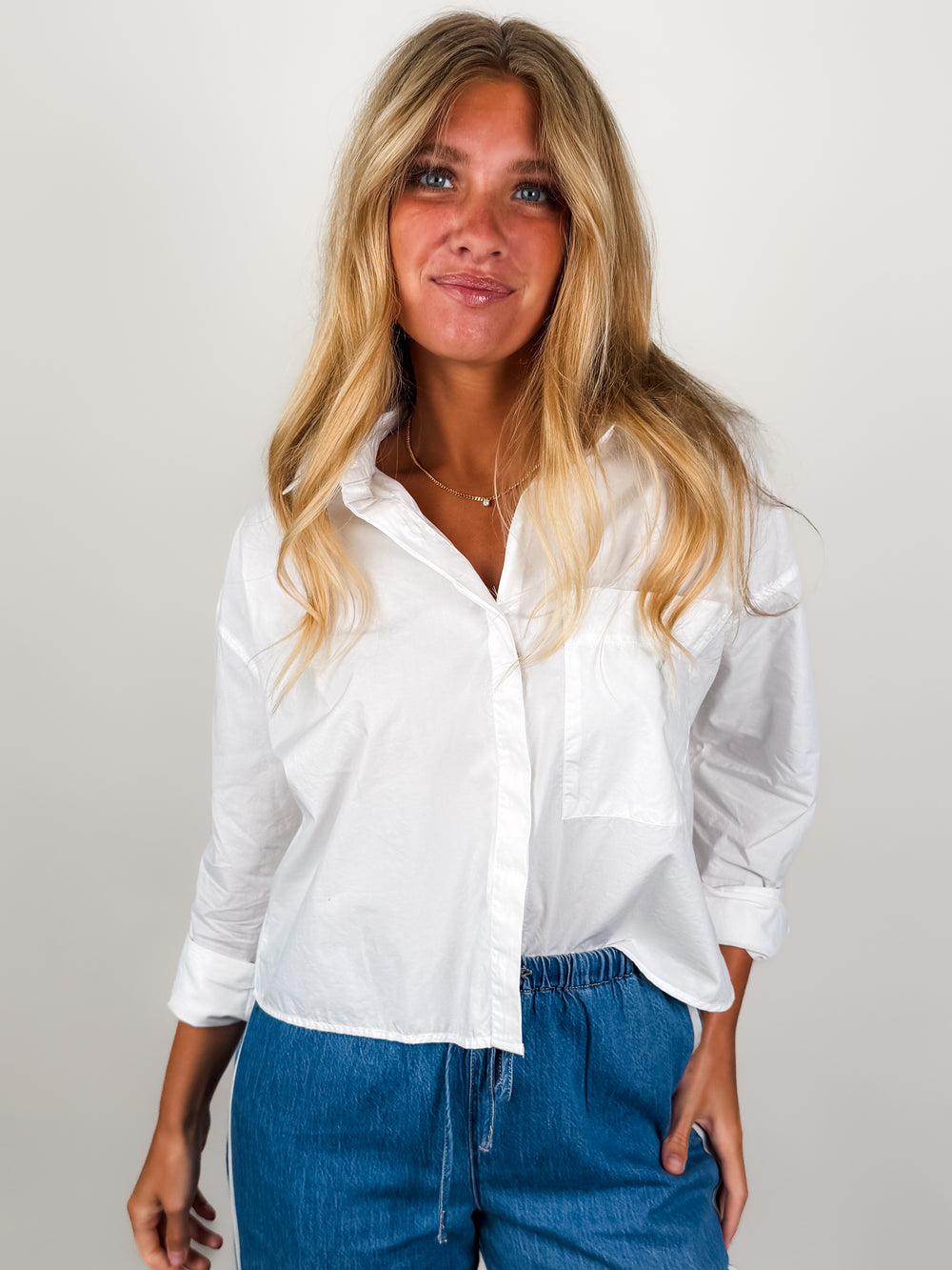 Favorite Button Up Top