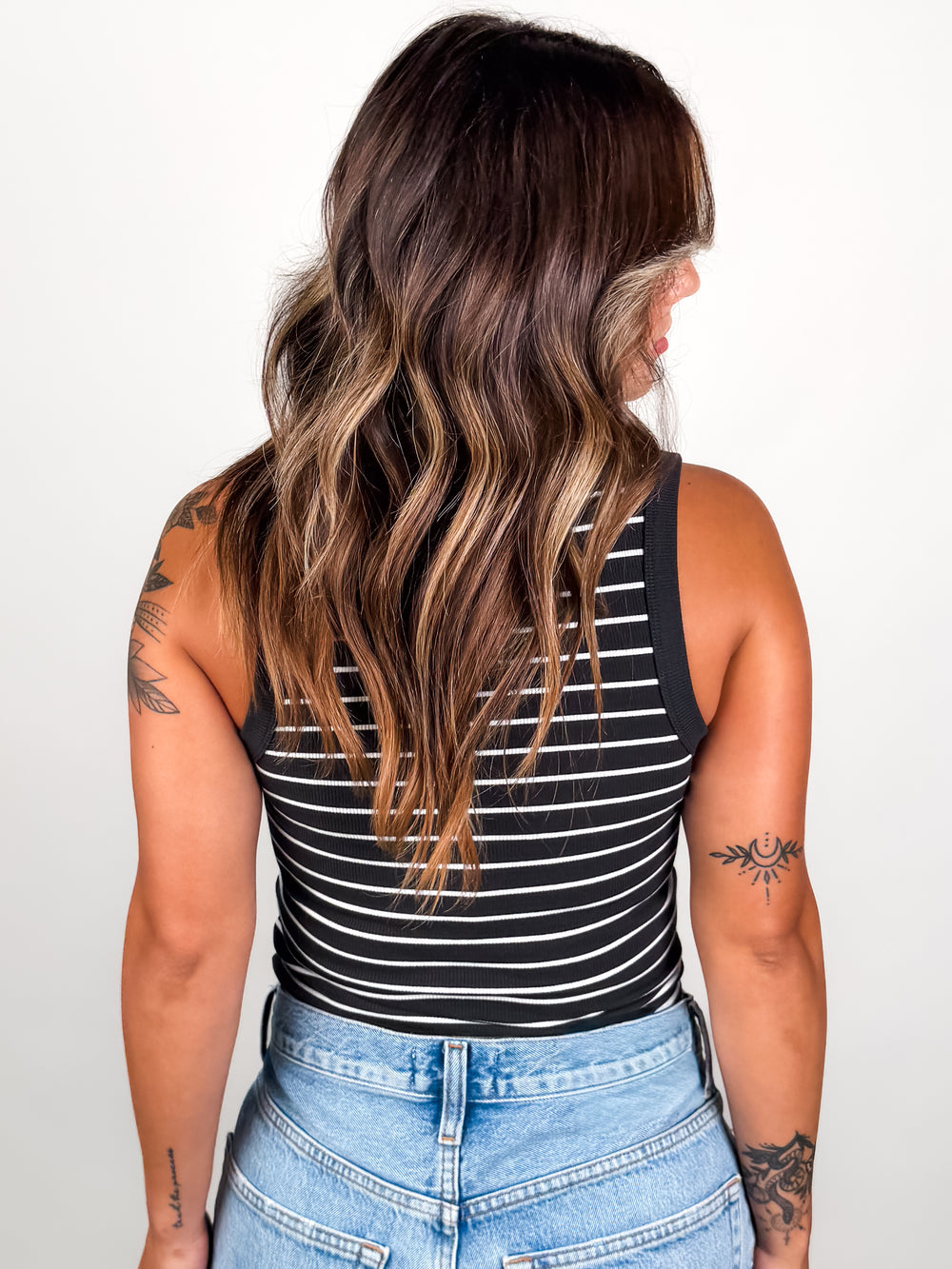 Rowe Striped Scoop Tank