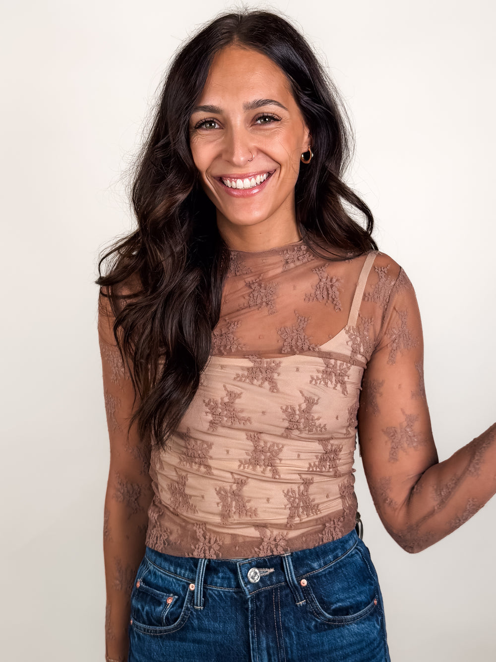Lady Lux Layering Top