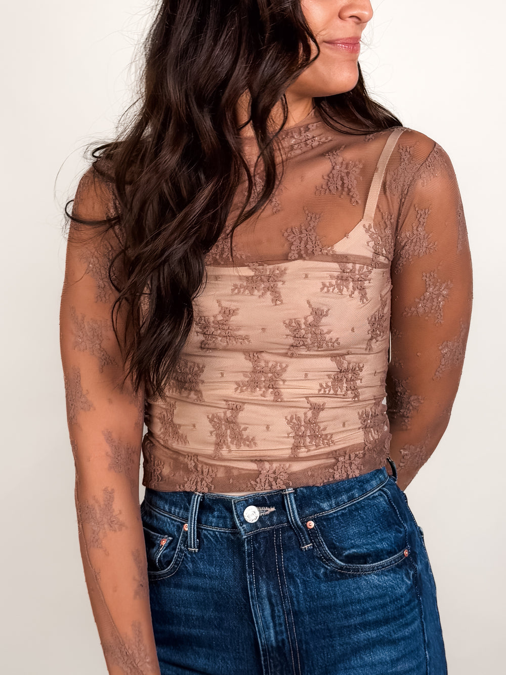 Lady Lux Layering Top