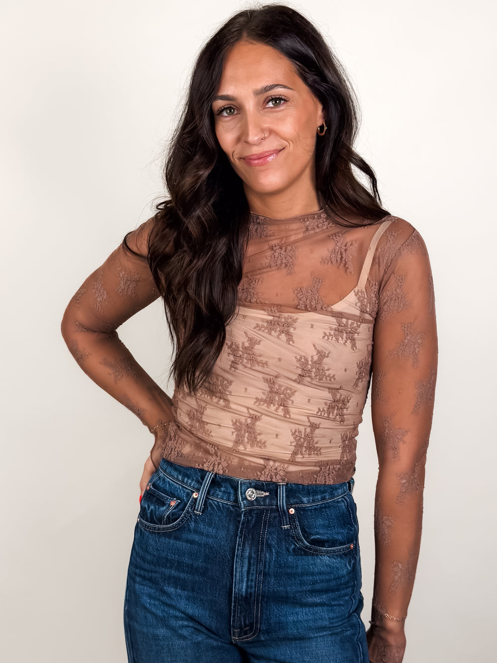 Lady Lux Layering Top
