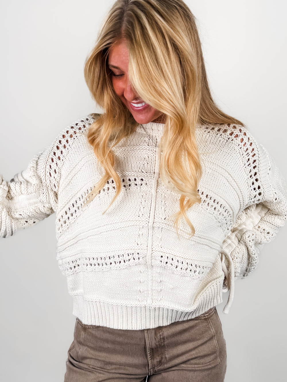 When We Talk Sweater