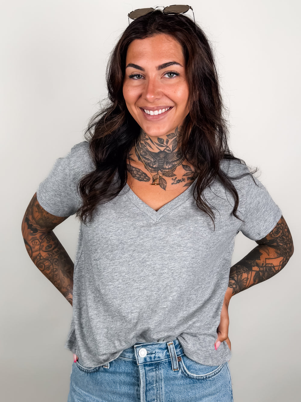 Nomad V Neck Tee
