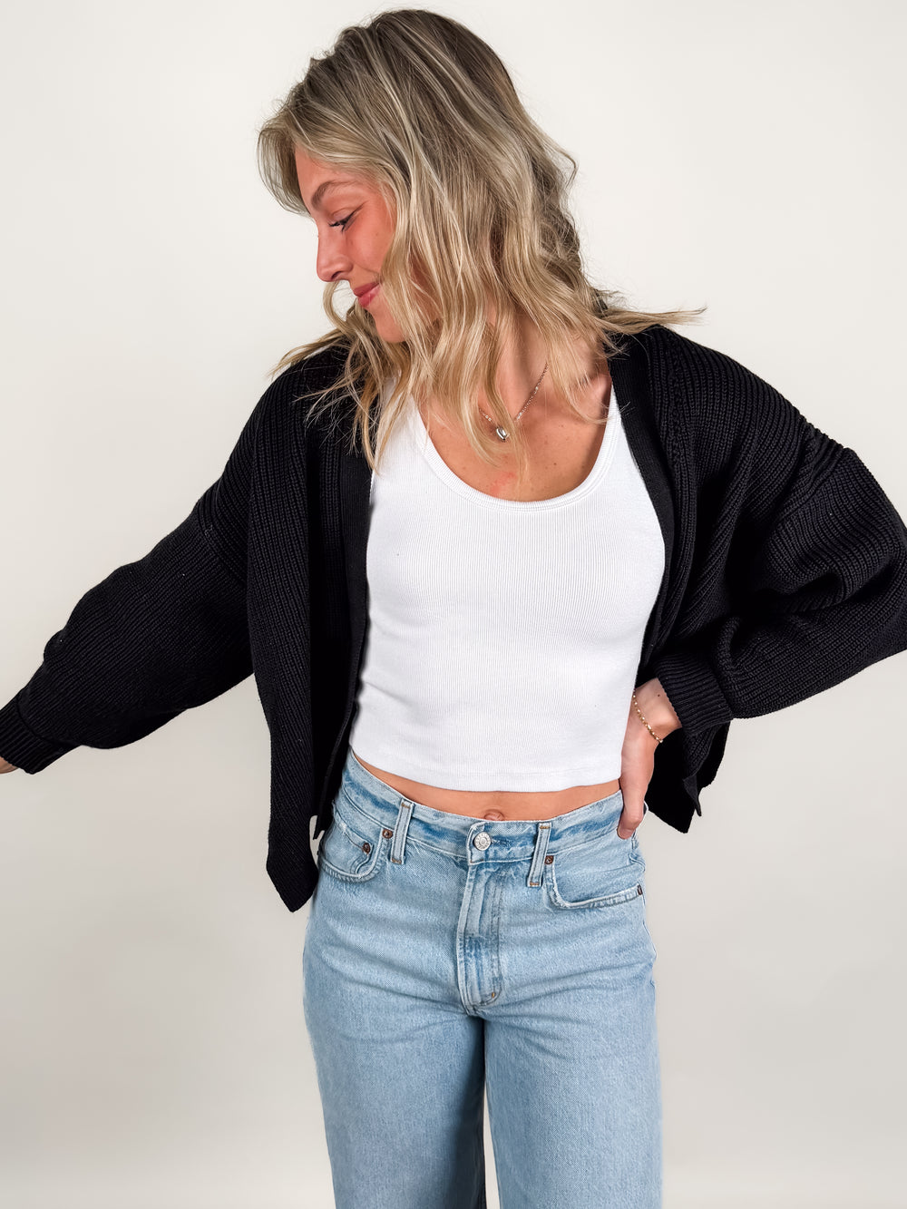 The Perfect Mid Cardigan