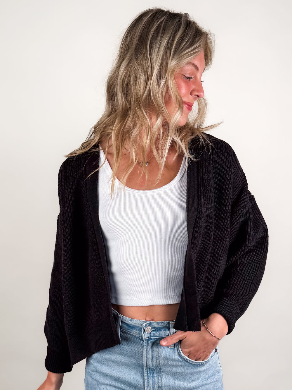 The Perfect Mid Cardigan