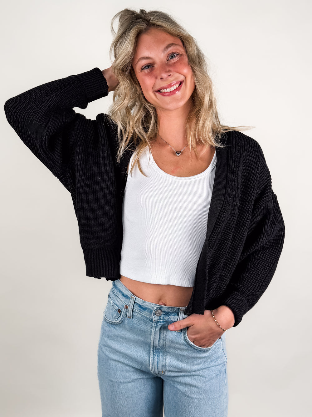 The Perfect Mid Cardigan