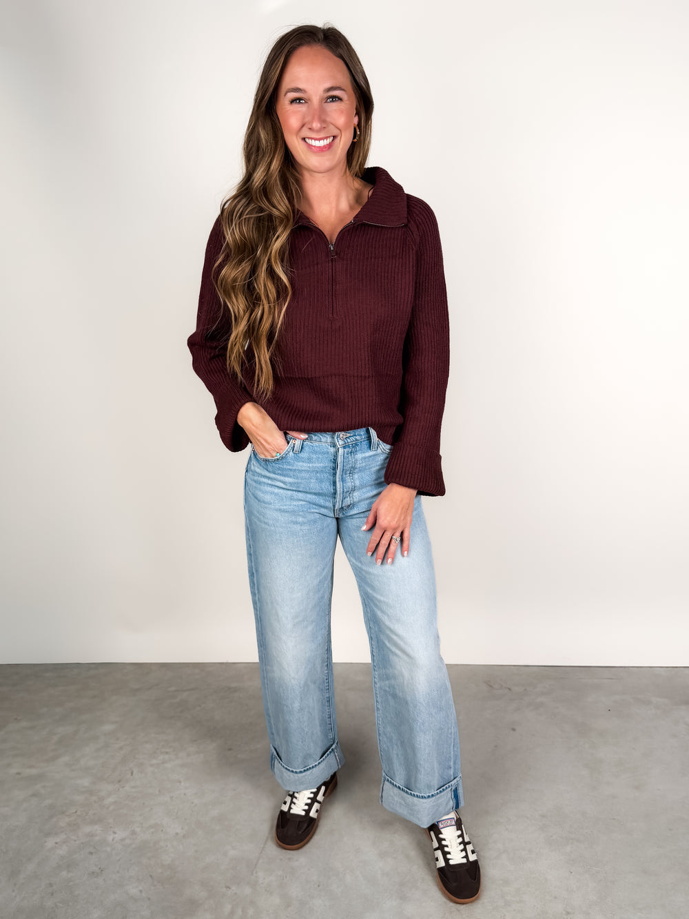 Watch The Dying Day Half Zip Sweater