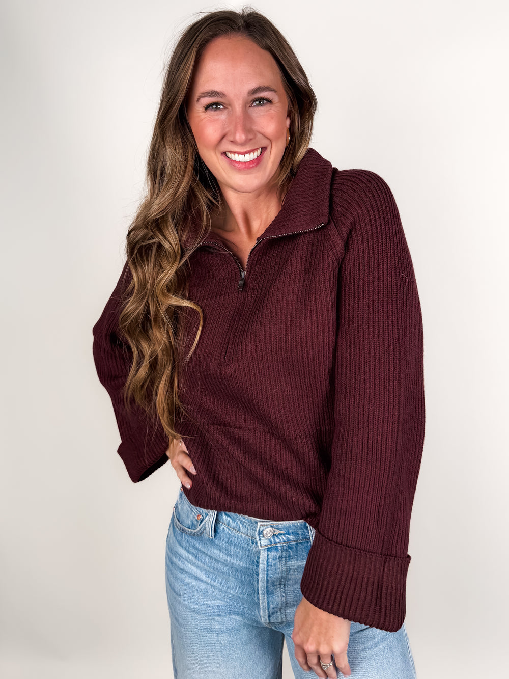 Watch The Dying Day Half Zip Sweater