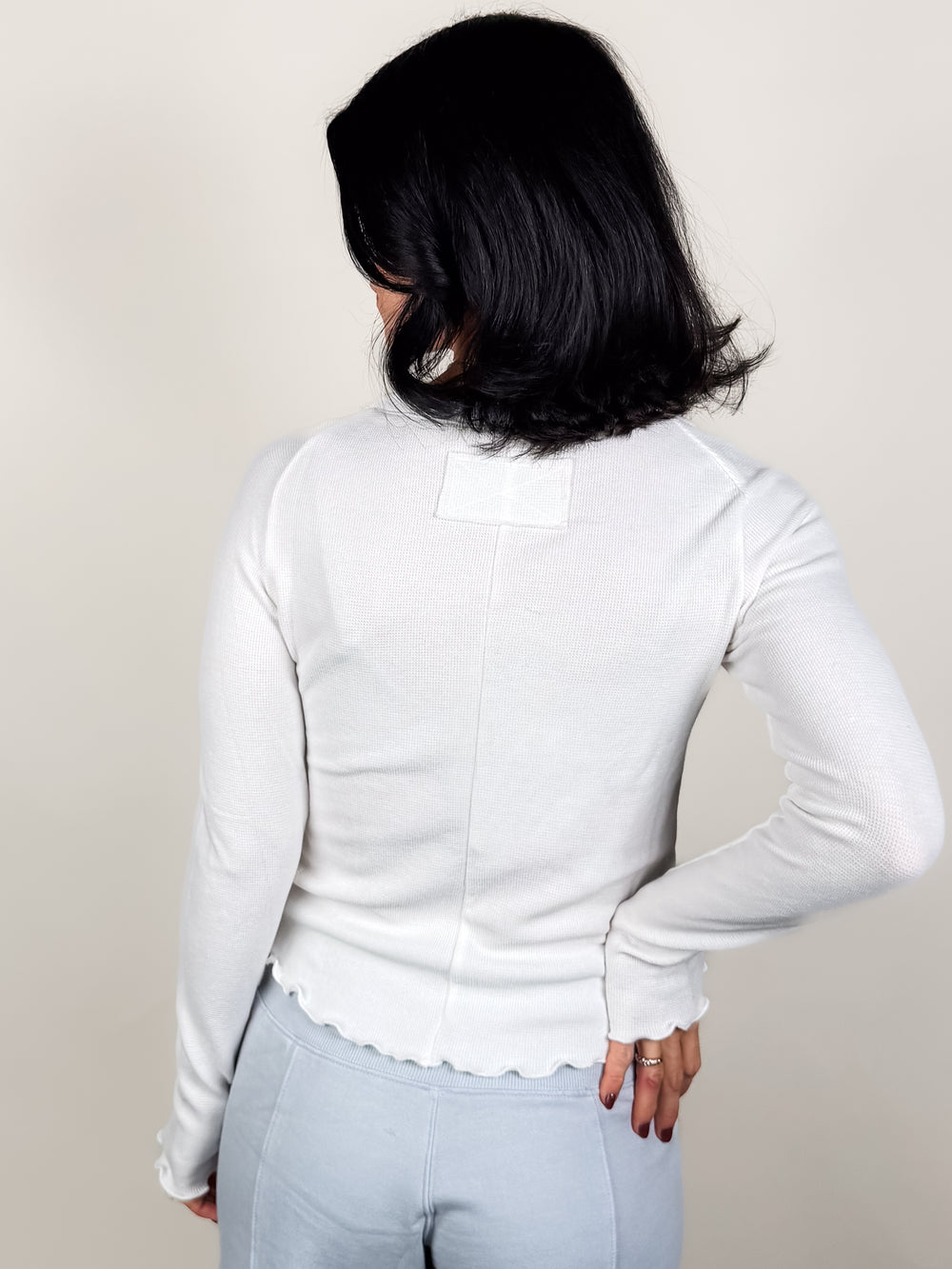 Alot To Learn Thermal Knit L/S Top