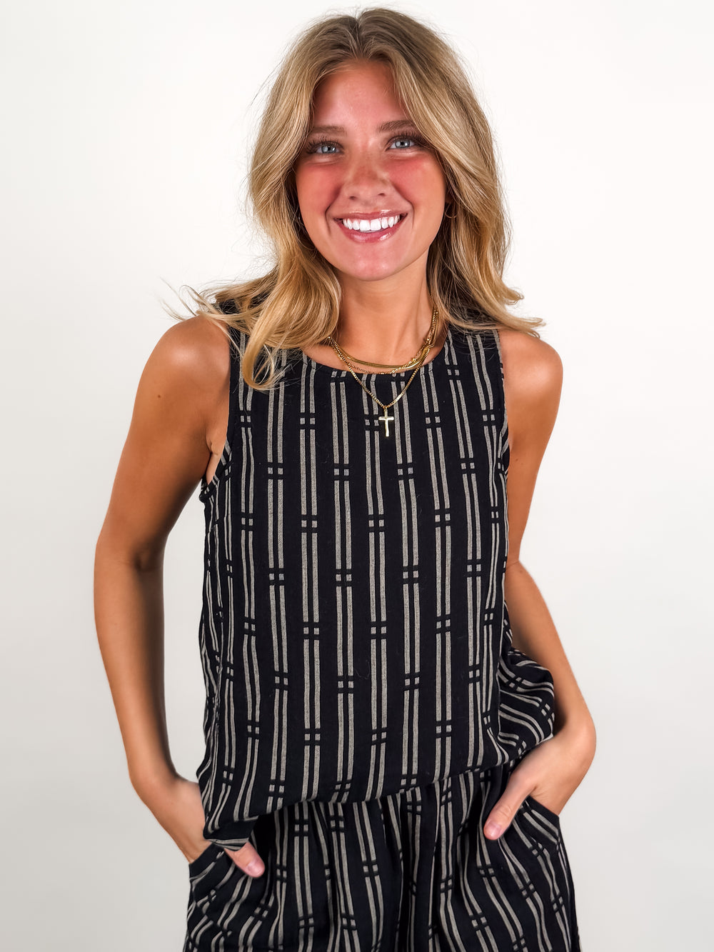 Kiss You Again Printed Tank