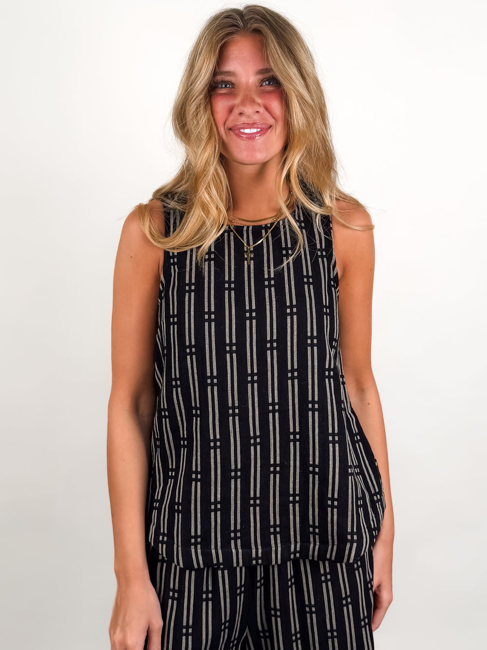 Kiss You Again Printed Tank