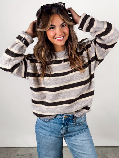 Striped Fall Sweater