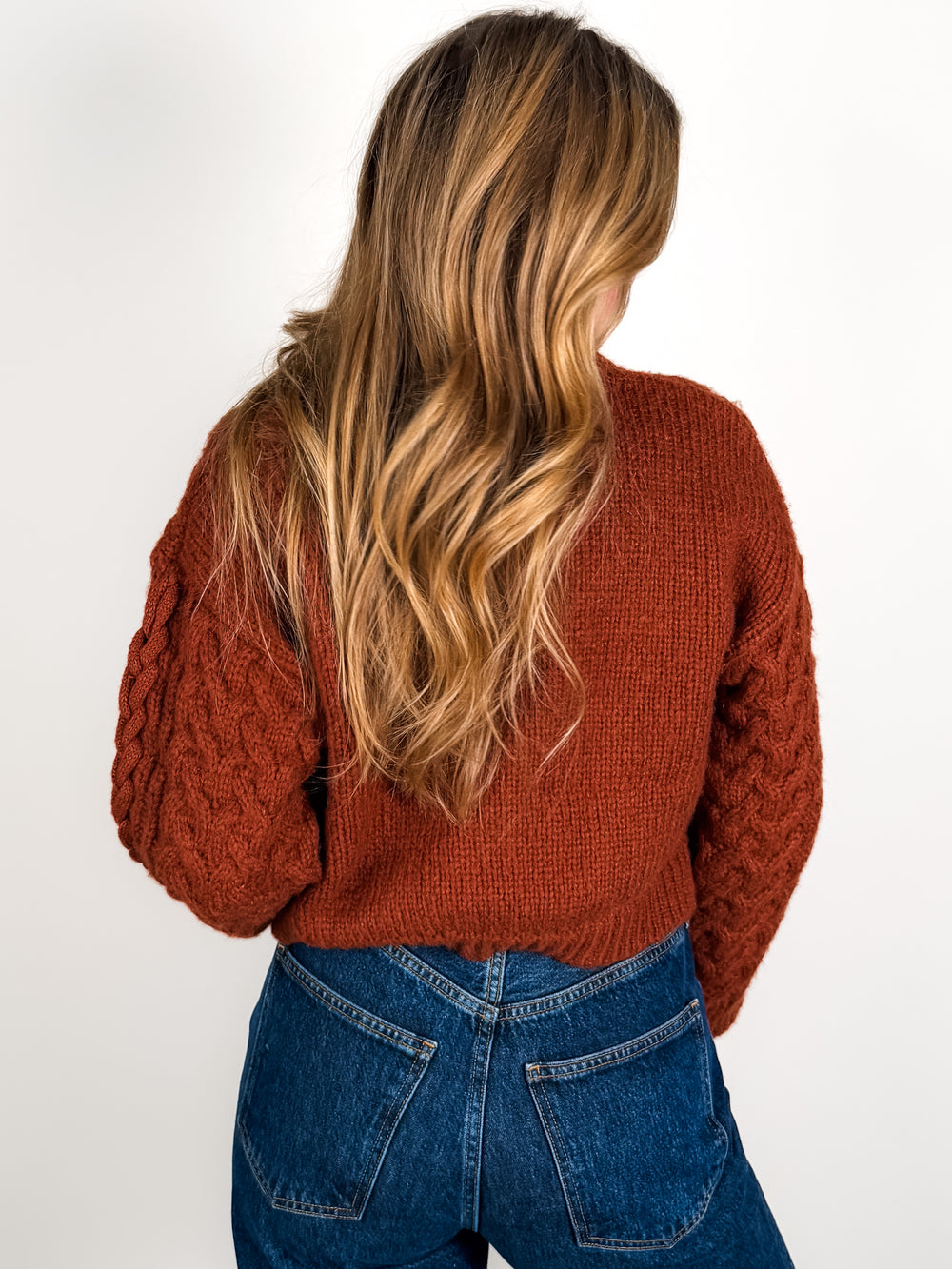 Louisa Cable Knit Sweater