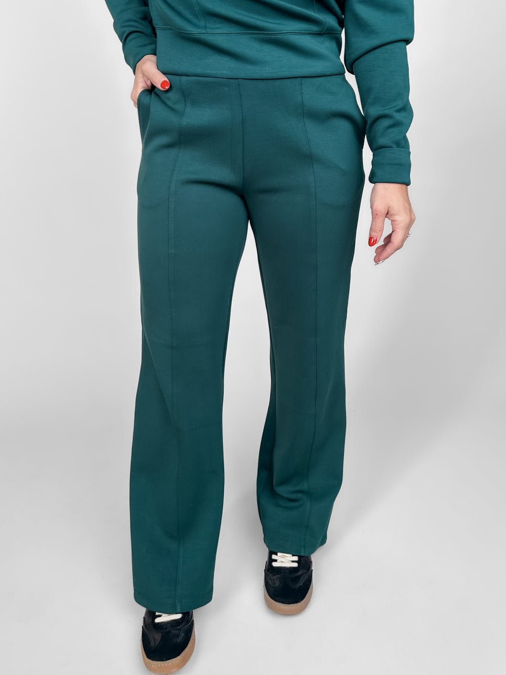 Poline Soft Knit Pintuck Pant