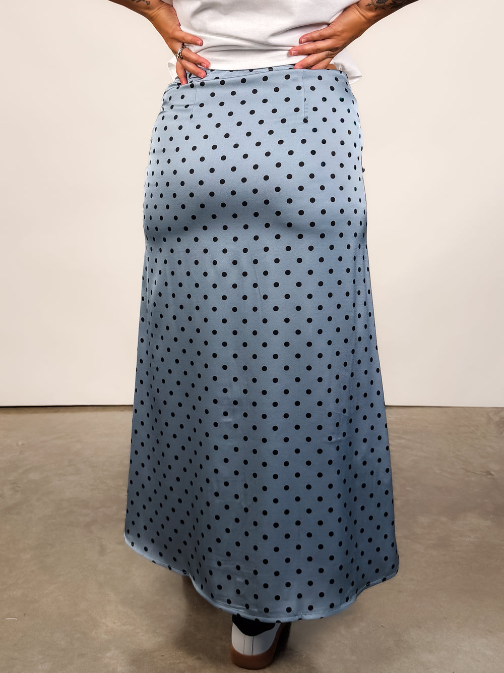 Sight To Behold Polka Dot Skirt