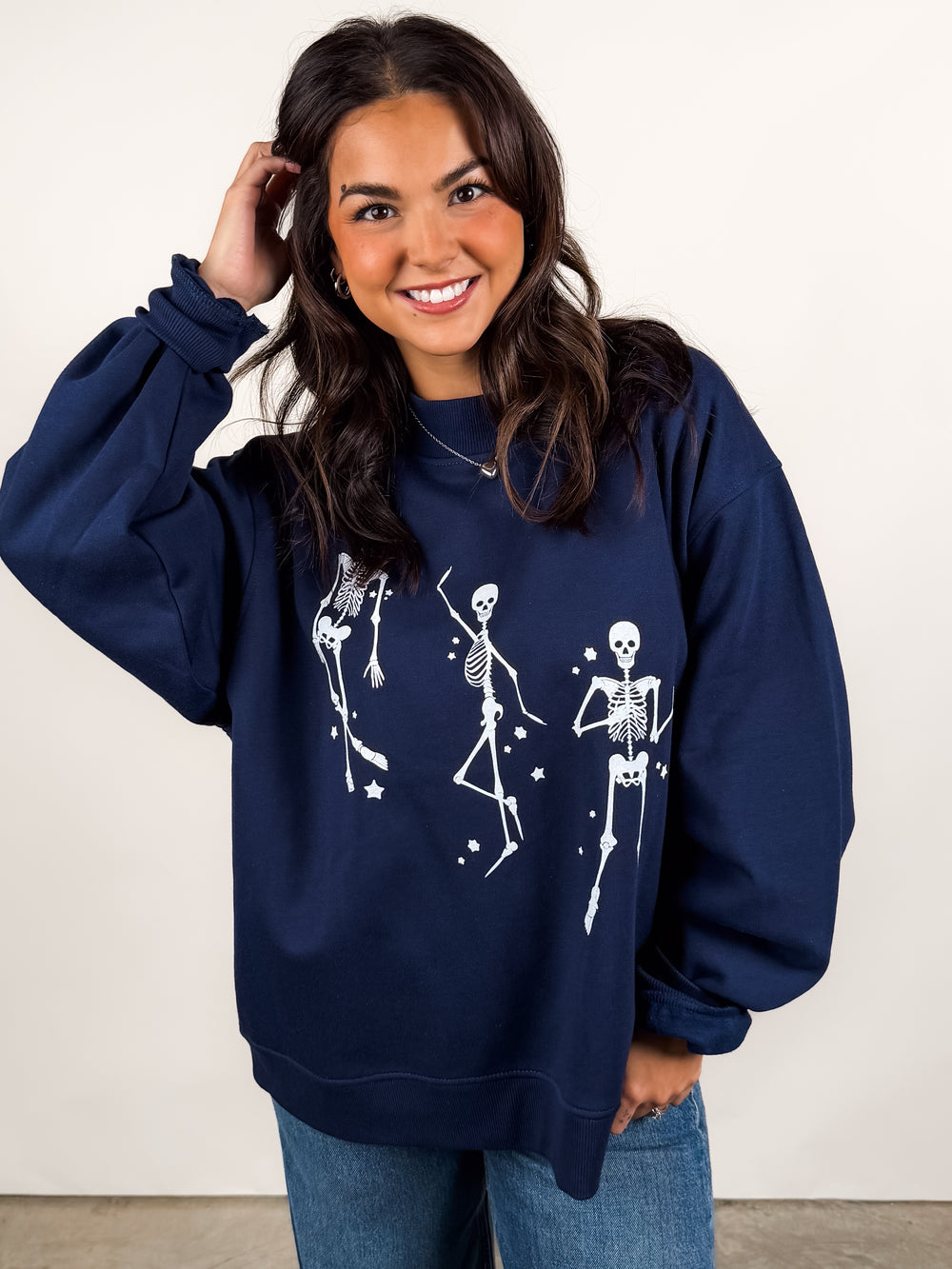 Dancing Skeletons Mockneck