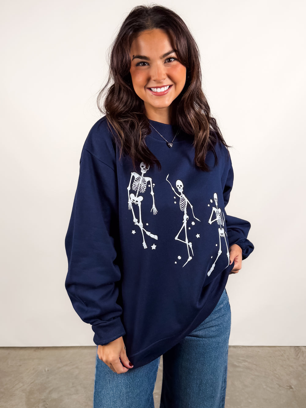 Dancing Skeletons Mockneck