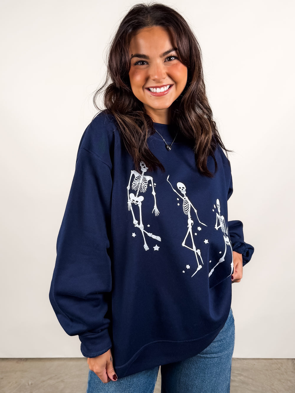 Dancing Skeletons Mockneck