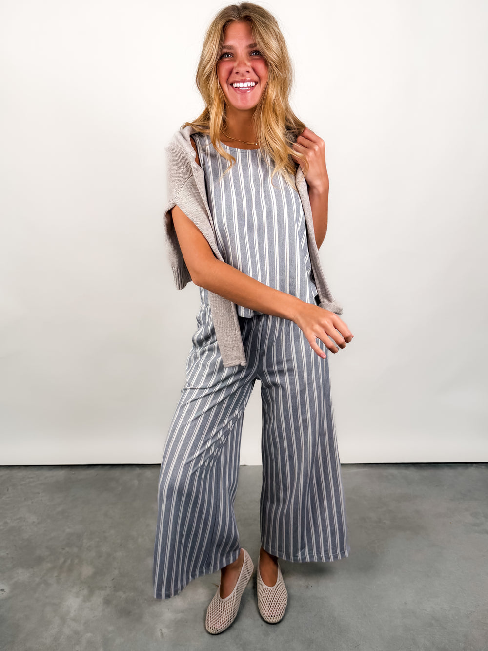 Sloane Knit Striped Top
