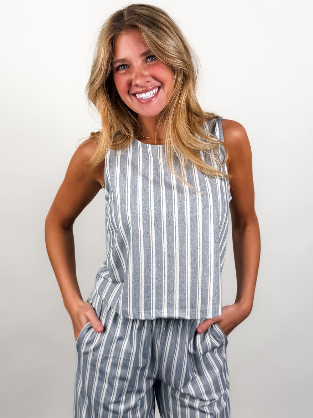 Sloane Knit Striped Top