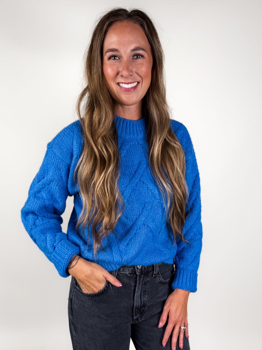 On Stage Cable Sweater