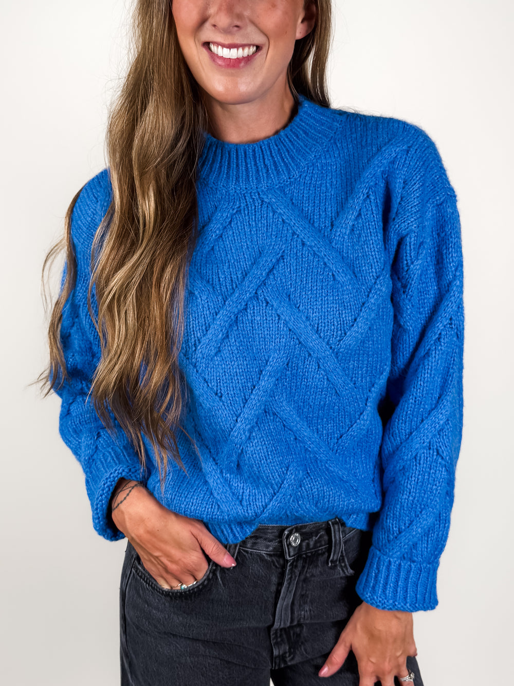 On Stage Cable Sweater