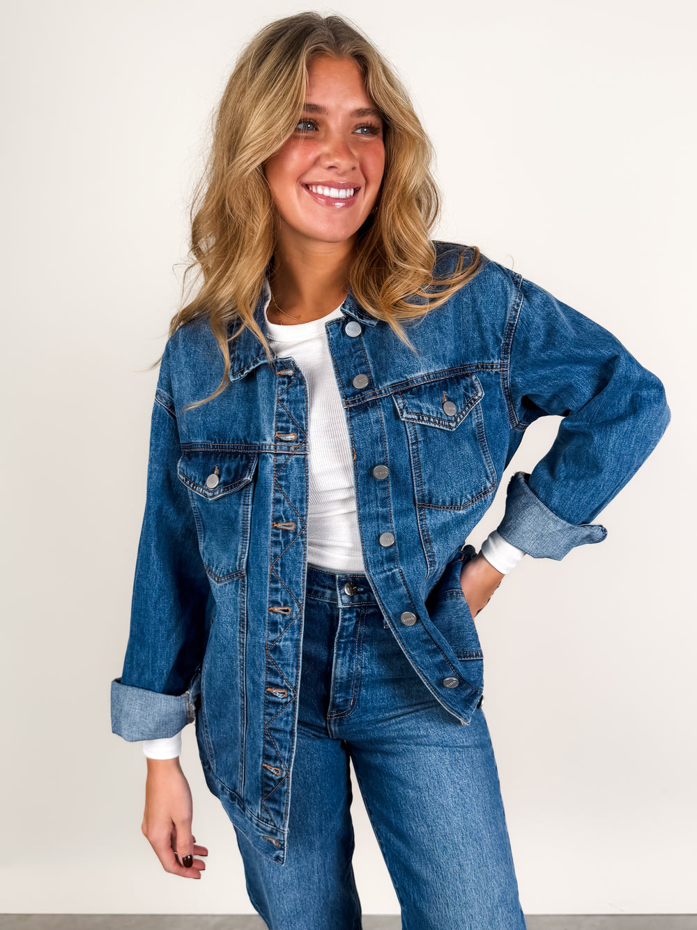 Oversized Denim Jacket