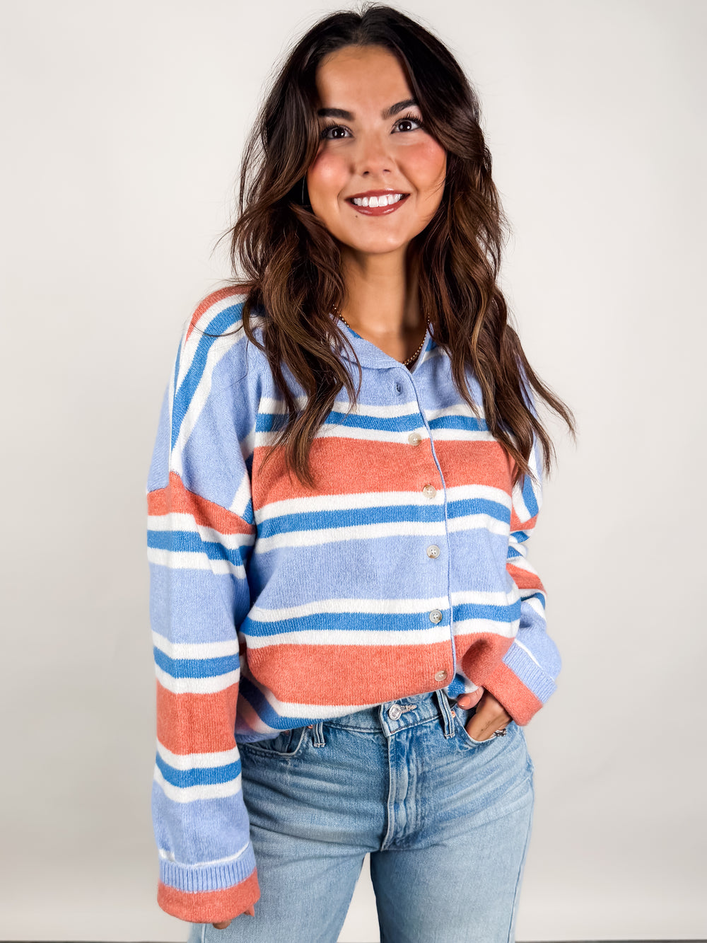 Figure 8 Striped Sweater