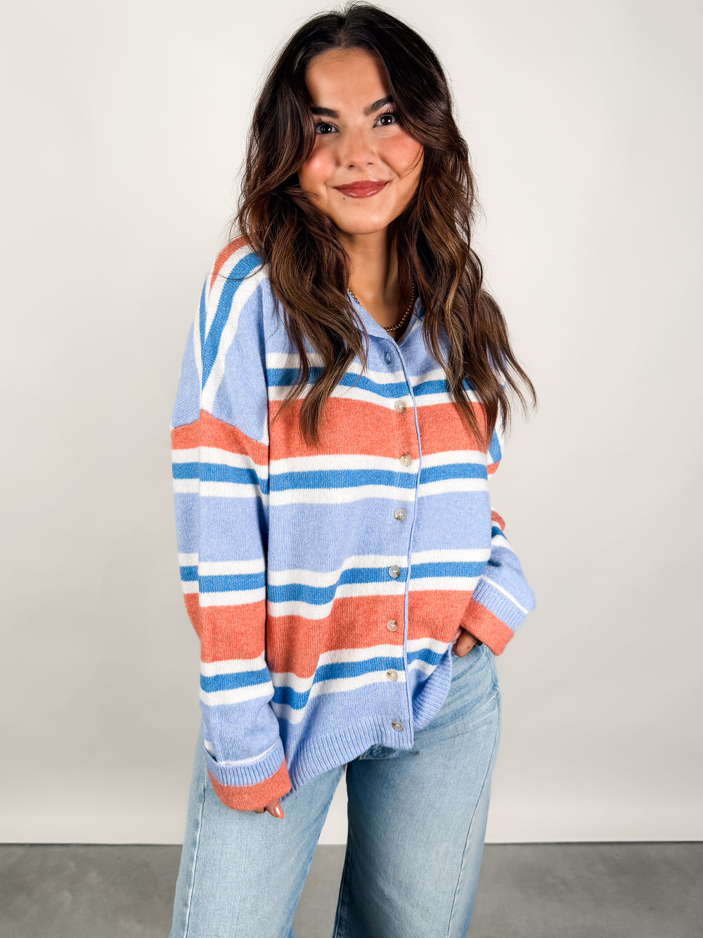 Figure 8 Striped Sweater
