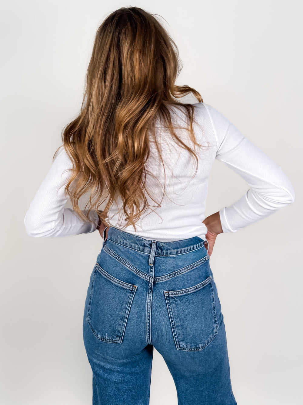 Lauryn Mock Neck Long Sleeve