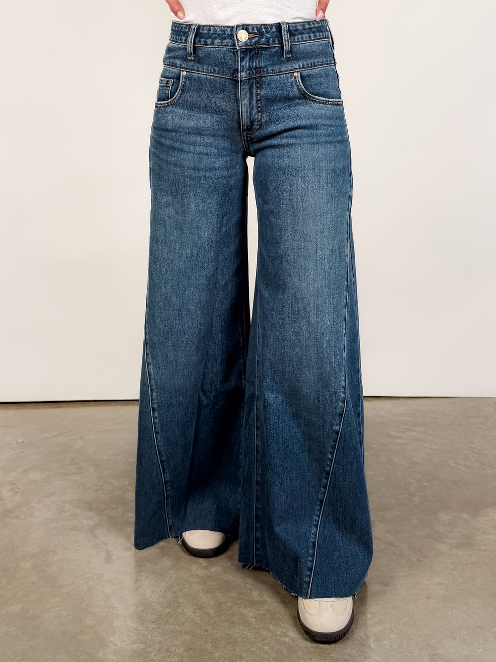 Blake Super Wide Leg in Brightly