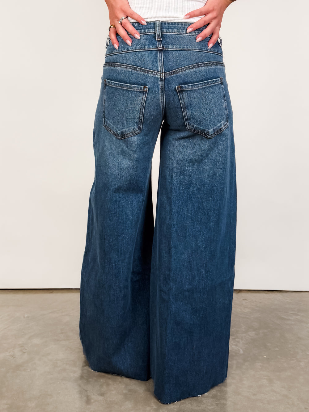 Blake Super Wide Leg in Brightly